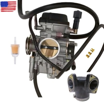 Carburador para Yamaha Road Star 1600 1700 XV1600 XV1700 Kit de chorro colector de admisión Foto 1 de 4