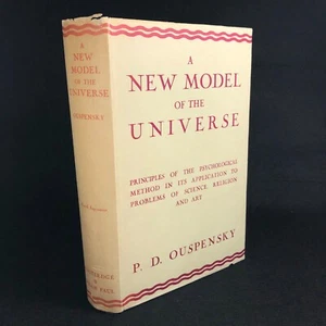 A New Model of the Universe ~ P.D. Ouspensky ~ Occult (3rd Edition HC DJ 1949) - Imagen 1 de 14