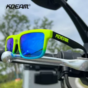 Gafas de sol polarizadas cuadradas KDEAM para hombres mujeres deportes conducción gafas de sombra nuevas - Imagen 1 de 30