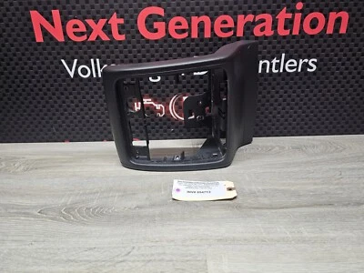 2011 - 2017 Volkswagen Touareg Back Black Center Console Rear Trim Cover Panel - Image 1 of 4