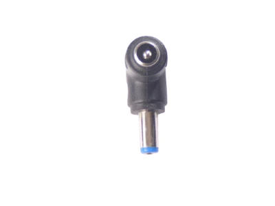 2.5mm/5.5mm Socket To 2.5mm/5.5mm Right Angle Barrel Plug Converter - Image 1 of 2