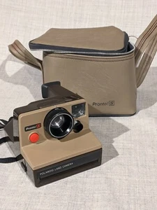 AS IS - Vintage POLAROID LAND CAMERA PRONTO S with original bag - Picture 1 of 7