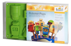 New RBV BIRKMANN RoboPops Silicone Mold For Small Cakes & Ice Pops On A Stick