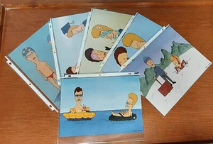 Große Beavis & Po-Kopf Farbfotos (6) aus Kalender, sauber geschnitten, LQQK! - Bild 1 von 7