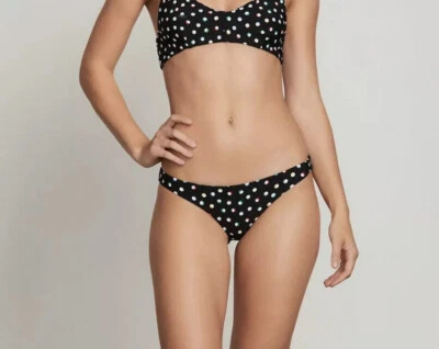 Nuevo Fondo de Bikini Volcom On The Dot Hipster Talla XL Lunares Foto 1 de 4