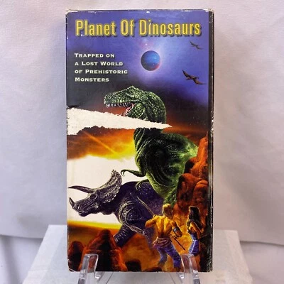Planet Of Dinosaurs VHS - Trapped On A Lost World Of Prehistoric Monsters Foto 1 de 4