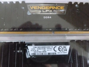 Corsair VENGEANCE LPX 16GB (3x8GB) 24GB DDDR4 DRAM 3200MHz Memory Modules -Black - Picture 1 of 9