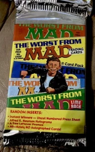 1992 The Worst Of Mad 11 Karten pro Packung (1 Packung) - Bild 1 von 3