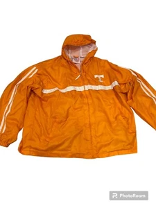 Vintage Tennessee Volunteers Jacke Herren Oversized XL ORANGE Essex Windbreaker - Bild 1 von 9