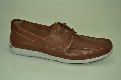 Clarks Karlock Step Mocasines Boatschuhe Zapatos de Vela Hombre 261149917 - Imagen 1 de 4