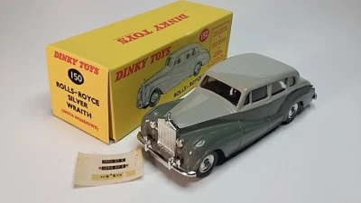 1/43 DINKY ENGLAND 150 ROLLS ROYCE SILVER WRAITH - Immagine 1 di 4