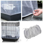 Bird Cage Net Cover Seed Feather Catcher Soft Skirt Guard Nylon Mesh Netting