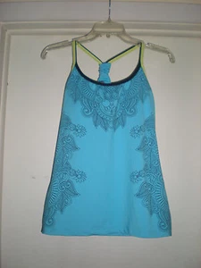 Women's Kiwi Kate Halter Top size Large Multi Color - Picture 1 of 3