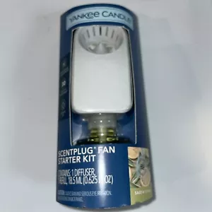 Yankee Candle Fan Night Light Scent Plug in Fragrance Diffuser Sage & Citrus - Picture 1 of 5
