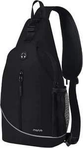 Mochila MOSISO Sling Bandolera Bolso de hombro Pecho Viaje Senderismo Mochila de día - Imagen 1 de 18