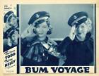 Bum Voyage Lobby Card Patsy Kelly Thelma Todd 1934 Movie Old Photo
