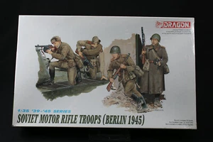 YK023 DRAGON 1/35 maquette figurine 6019 Soviet Motor Rifle Troops (Berlin 1945) - Imagen 1 de 4