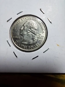 2007 P Wyoming Quarter AU - Picture 1 of 2