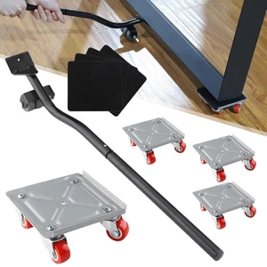 Transportroller Set Möbelheber Umzughelfer Möbelrollen Möbelrücker 360° Drehbar - Bild 1 von 12