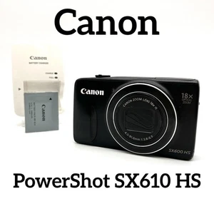 Canon PowerShot SX610 HS Compact Digital Camera 18x Zoom Self Timer - Picture 1 of 9