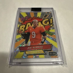 2025 Wild Card Comix /20 Joe Burrow Disco Cincinnati Bengals Sealed Bang POW - Bild 1 von 4