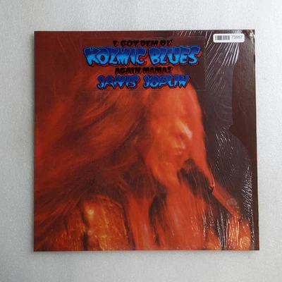 Janis Joplin I Got Dem Ol Kozmic Blues Again Mama LP Vinyl Album Record Rock - Image 1 of 4