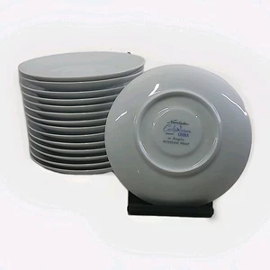 Noritake Angela 107 Weiß Cook N Serve Japan Untertassen 6" 15er Set - Bild 1 von 22