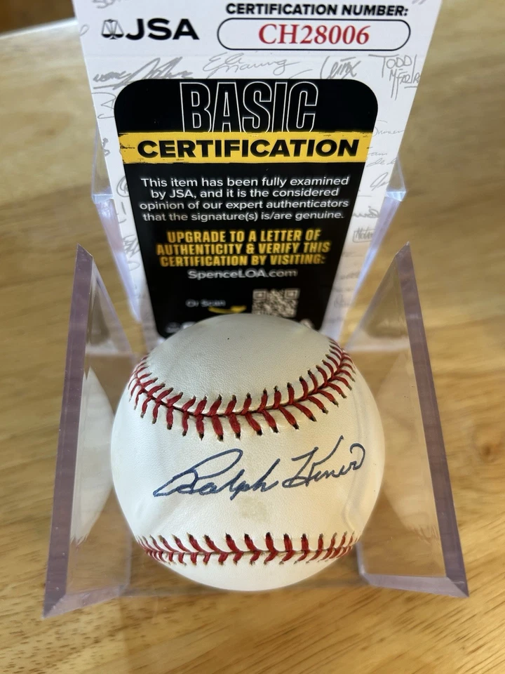 Ralph Kiner Autographed RON Baseball - JSA COA CH28006 - Image 1 of 1