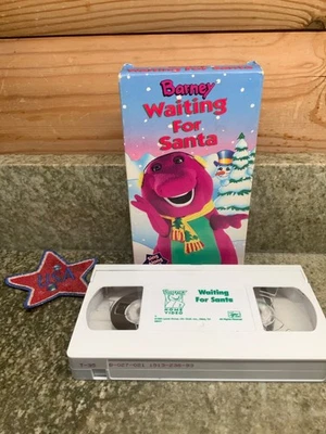 Barney: Waiting for Santa (VHS Tape, 1991) - Image 1 of 3