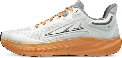 Altra Torin 7 Womens Lightweight Running Sneakers (White Gray Orange) Size 8.5 - Image 1 of 4