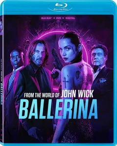 BALLERINA: From the World of John Wick [Blu-ray + DVD + Digital, 2025] NEW! - Imagen 1 de 6