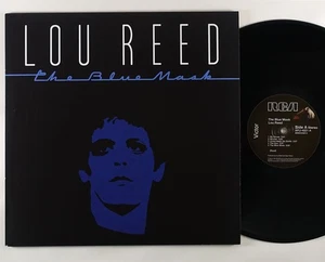 Lou Reed "The Blue Mask" LP RCA Reissue w/ Poster - Picture 1 of 2