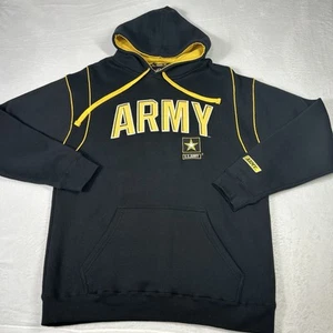 Army Hoodie Herren XL schwarz Performance getestet bestickt großes Logo US Militär - Bild 1 von 8