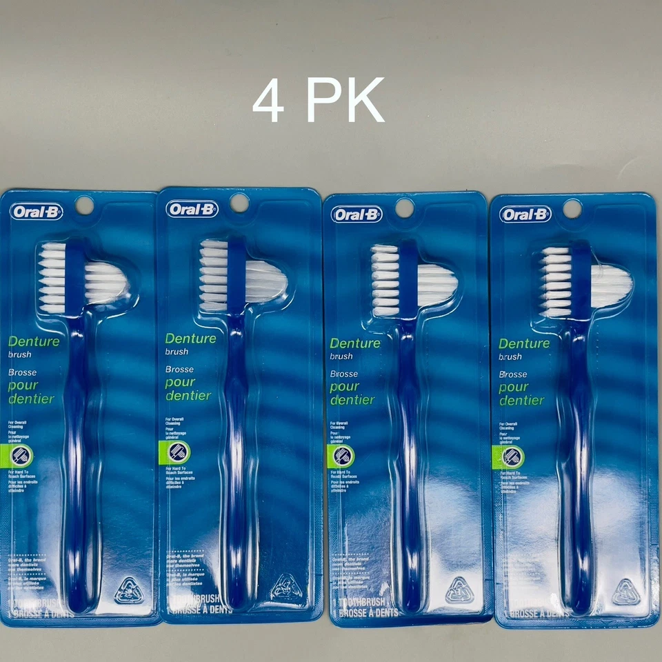 Oral-B Denture Brush Dual Head 1ct 300410810016t163
