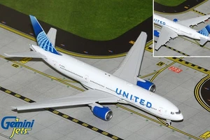 United Boeing 777-200ER Flaps N798UA GeminiJets GJUAL2230F Scale 1:400 IN STOCK - Picture 1 of 1