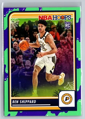 2023-24 Hoops Haunted Hoops #219 Ben Sheppard Slime Indiana Pacers - Image 1 of 2