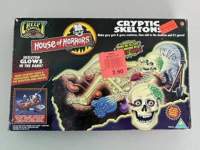 Vintage Creepy Crawlers Cryptic Skeleton 1996 House Of Horrors RARE - Image 1 of 4