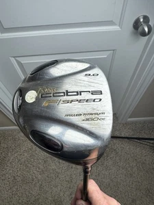 DRIVER King Cobra Golf Velocidad F Titanio 460cc 9.0* Derecho Grafito Regular Usado - Imagen 1 de 13