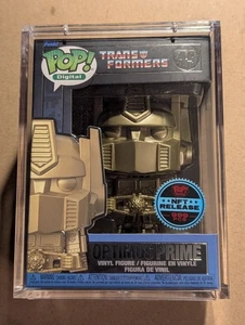 Funko Pop! Optimus Prime (Gold) #49 Funko Grail LE 999 Teile Transformers Serie 1 - Bild 1 von 11