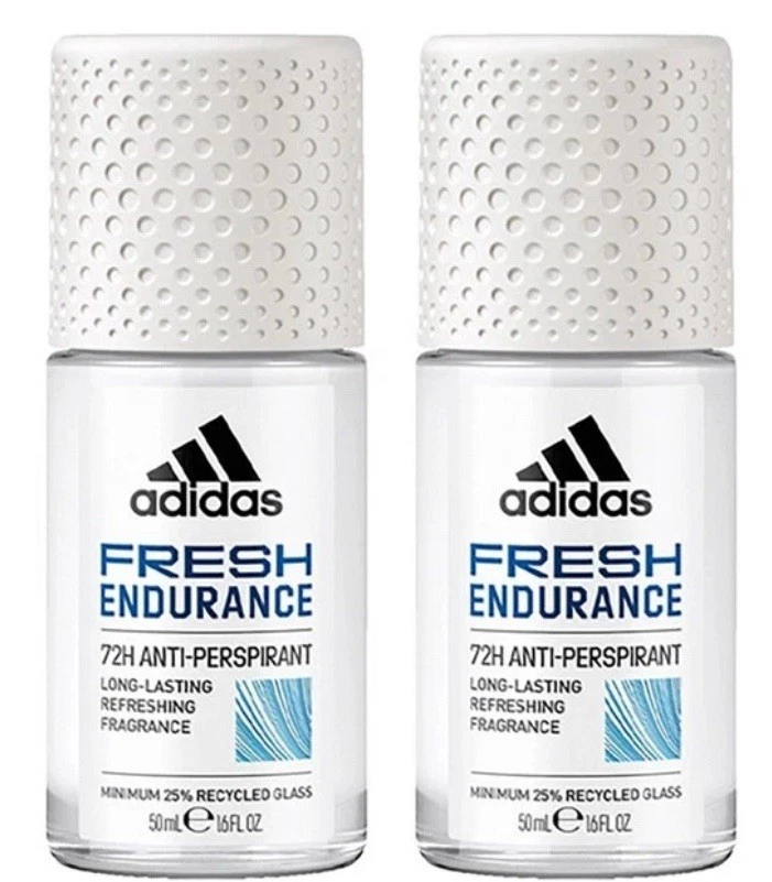 Adidas Mujeres Fresh Endurance Roll-On Desodorante 72H Control de Olores de Sudor Paquete de 2 Foto 1 de 1