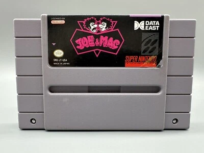 Joe & Mac (Super Nintendo Entertainment System, 1992) - Image 1 of 4
