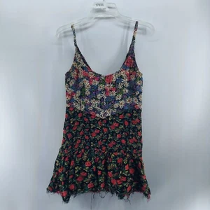 free people mini vestido mujer talla XS floral sin mangas vestido floral - Imagen 1 de 10