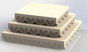 Kit Trays For Cutting in CNC Router And Laser Wood MDF DXF Files ArtCAM Aspire - Picture 1 of 6