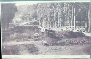 1925- Nocera Umbra - vista del laghetto - Picture 1 of 1