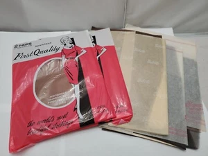 Vintage Nylon Strumpf Strumpfwaren 7 Paar erste Qualität, Babette, Fashionwear Neu aus altem Lagerbestand - Bild 1 von 14