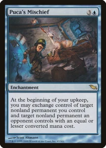 Puca's Mischief (SHM 47) Lightly Played - MTG single - Picture 1 of 1