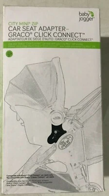 Baby Jogger City Mini ZIPCar Seat Adapter - Graco Click Connect, Black - Image 1 of 4