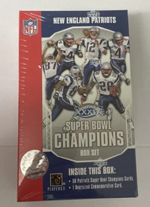 2005 Upper Deck Patriots Super Bowl 39 Factory Sealed Box Set 51 Card Tom Brady - Picture 1 of 5