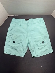 HOOK & TACKLE Outfitter Nylon Cargo Shorts Mens 36 - Picture 1 of 11