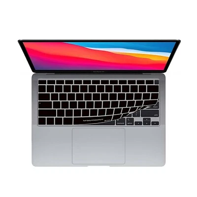 Black Keyboard Cover for MacBook Air w/Magic Keyboard - 13" (2020+) (Scandina... - Image 1 of 4